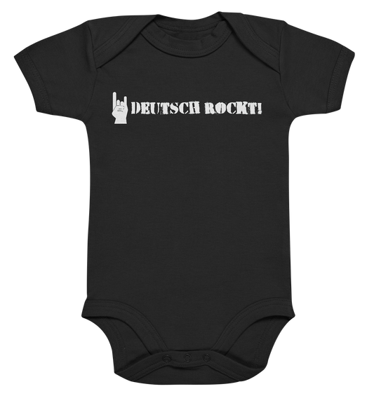 DEUTSCH ROCKT - Logo - Baby Bodysuit / Body