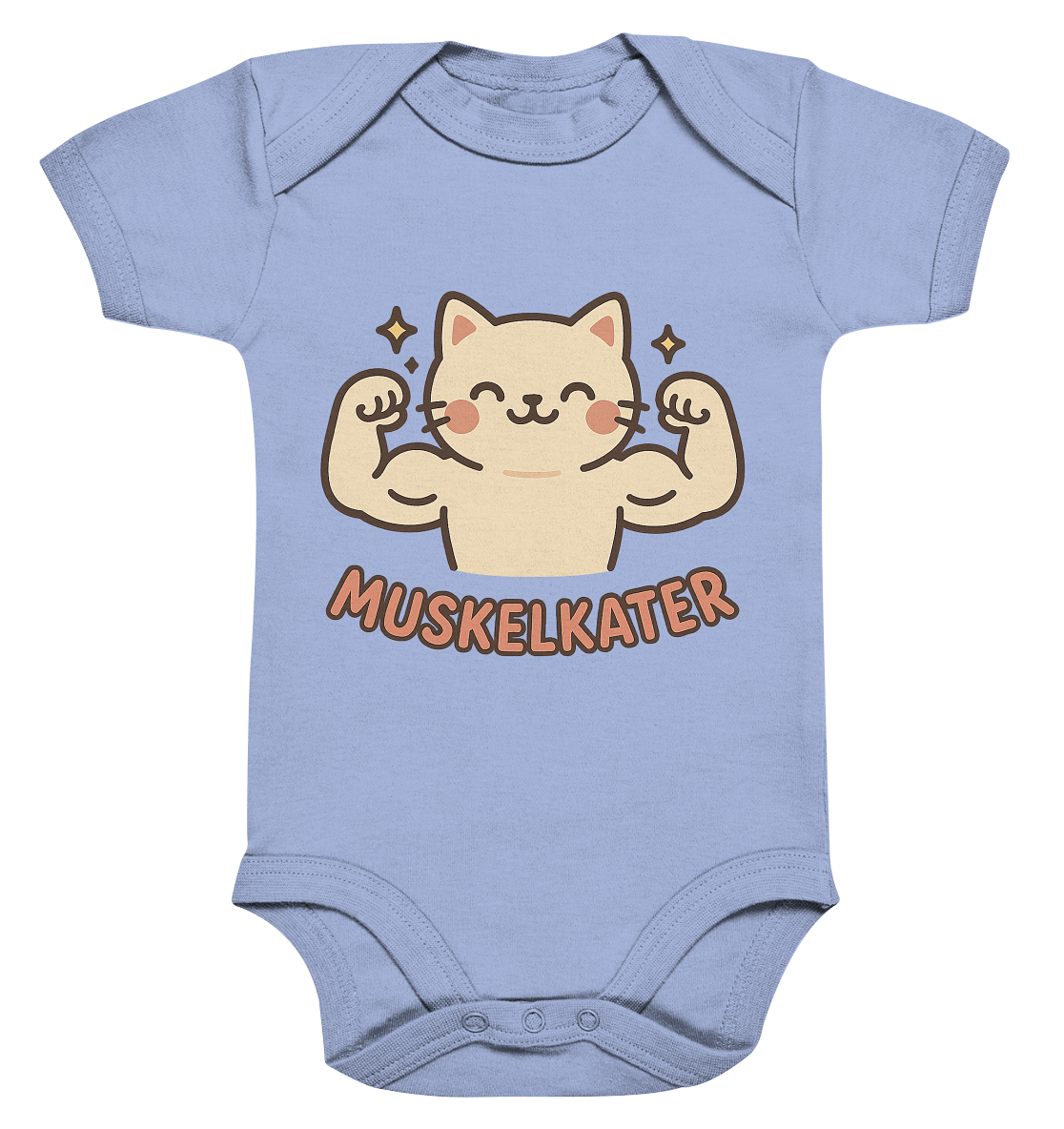 Muskelkater - Kawaii Cat - Baby Bodysuit
