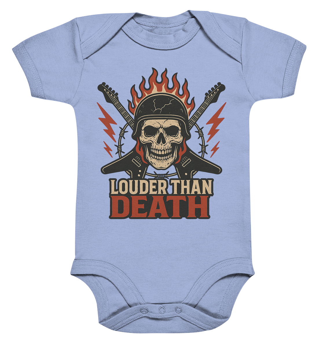 Louder Than Death - Baby Bodysuit