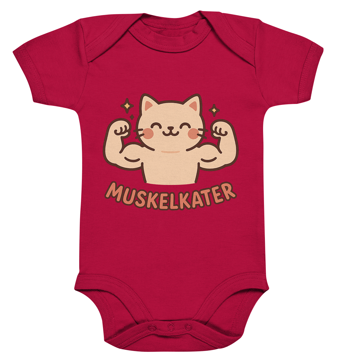 Muskelkater - Kawaii Cat - Baby Bodysuit