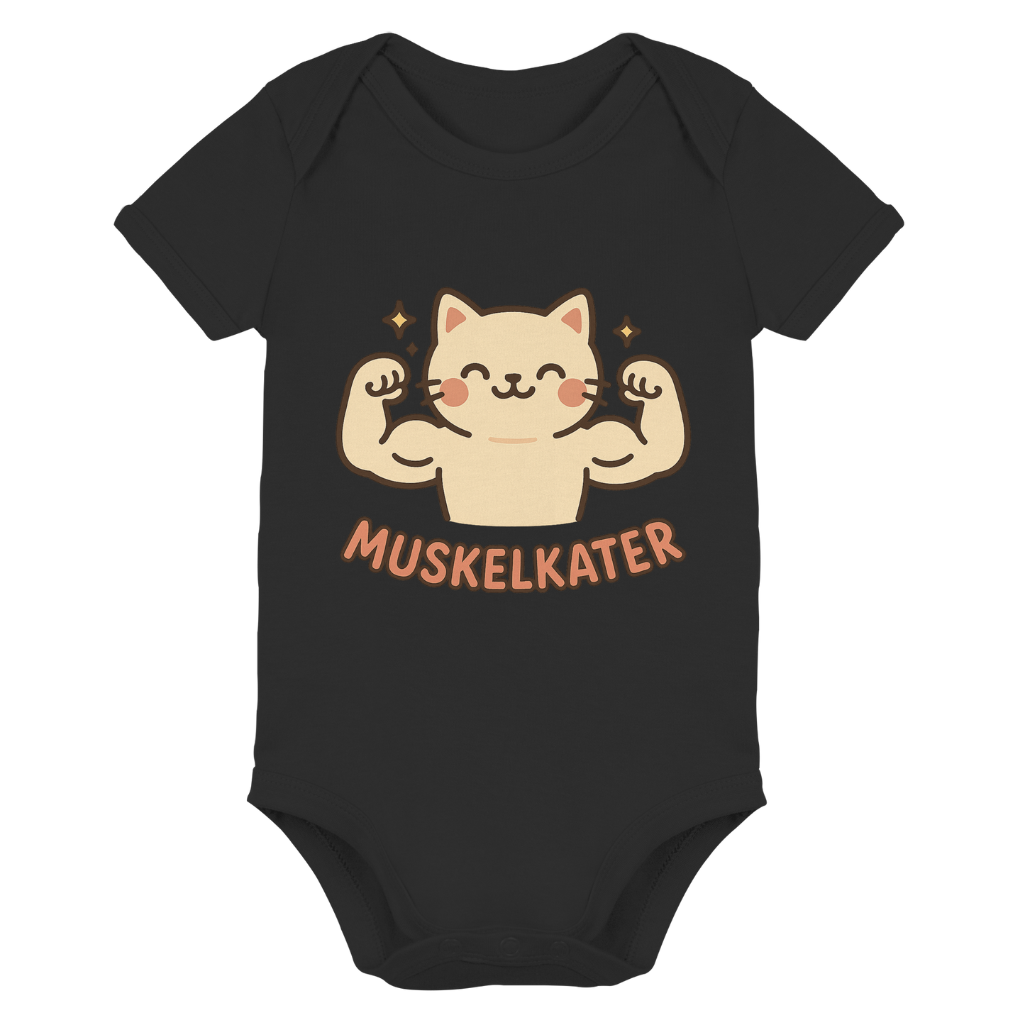 Muskelkater - Kawaii Cat - Baby Bodysuit
