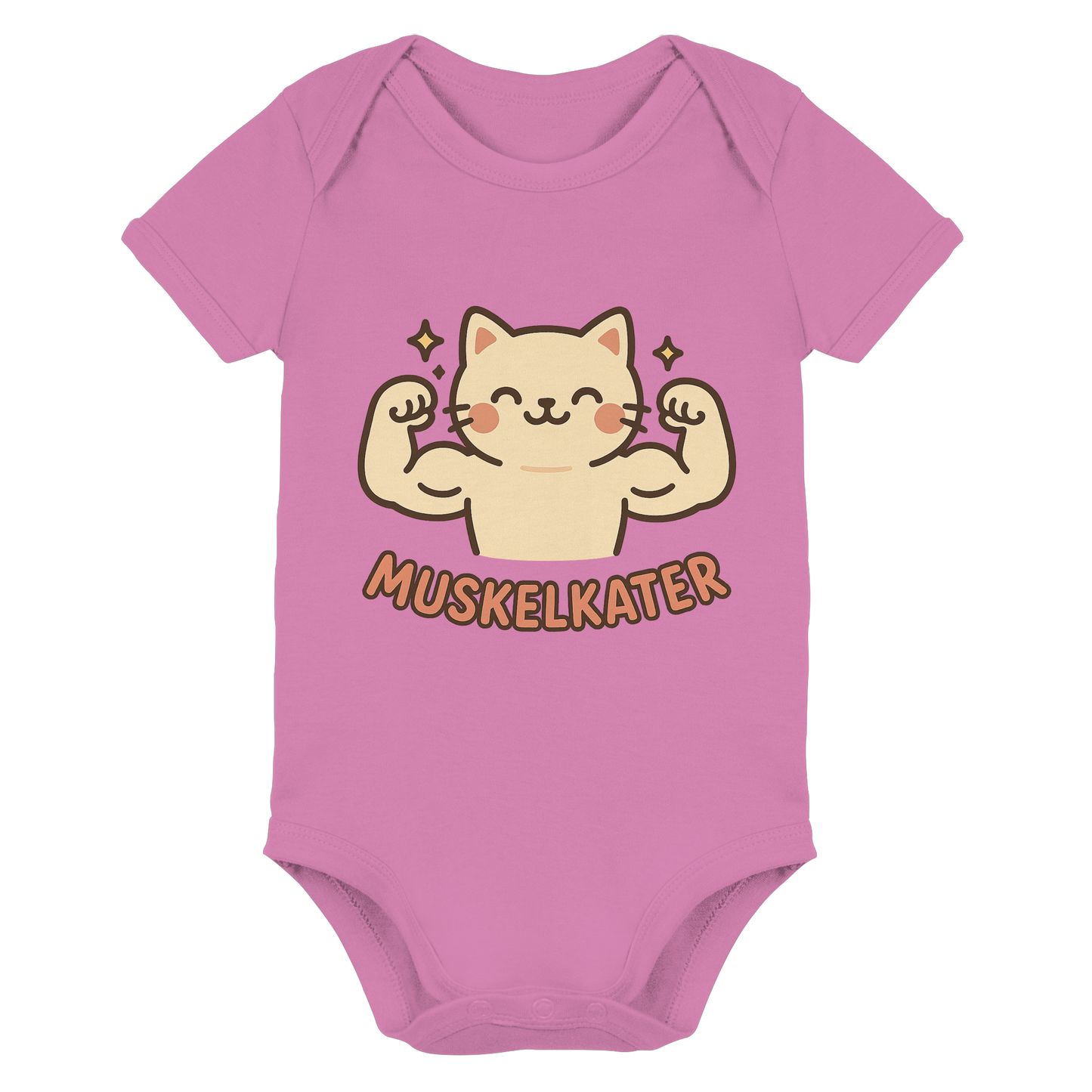 Muskelkater - Kawaii Cat - Baby Bodysuit