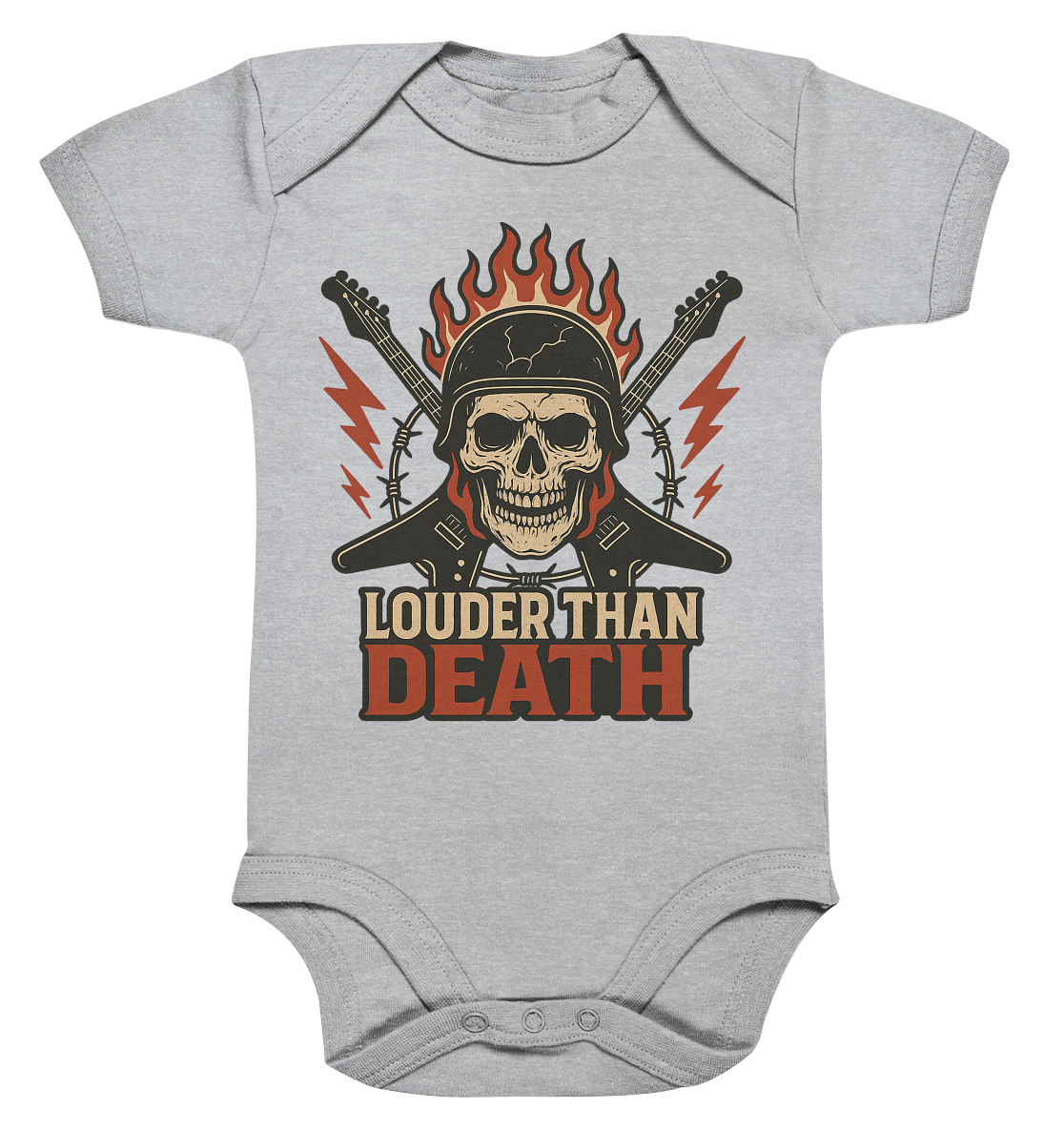 Louder Than Death - Baby Bodysuit