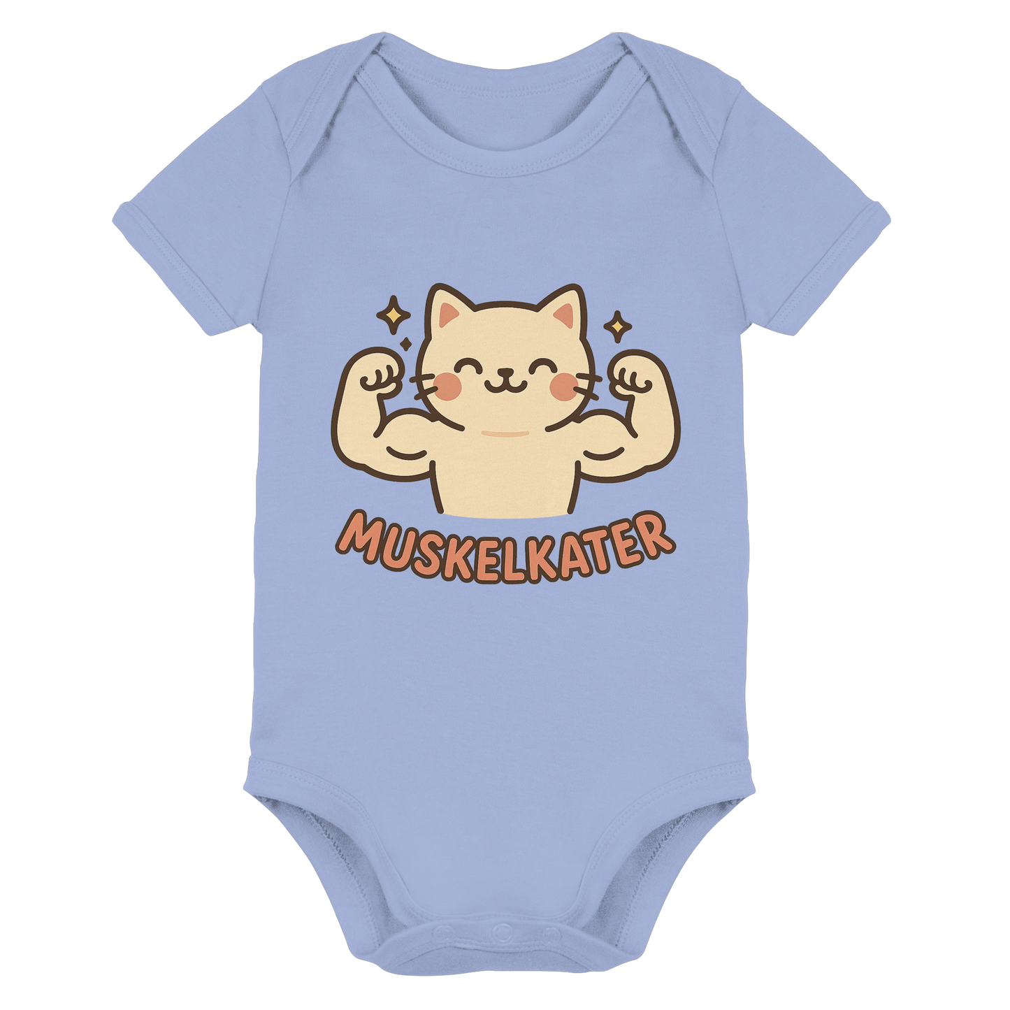 Muskelkater - Kawaii Cat - Baby Bodysuit