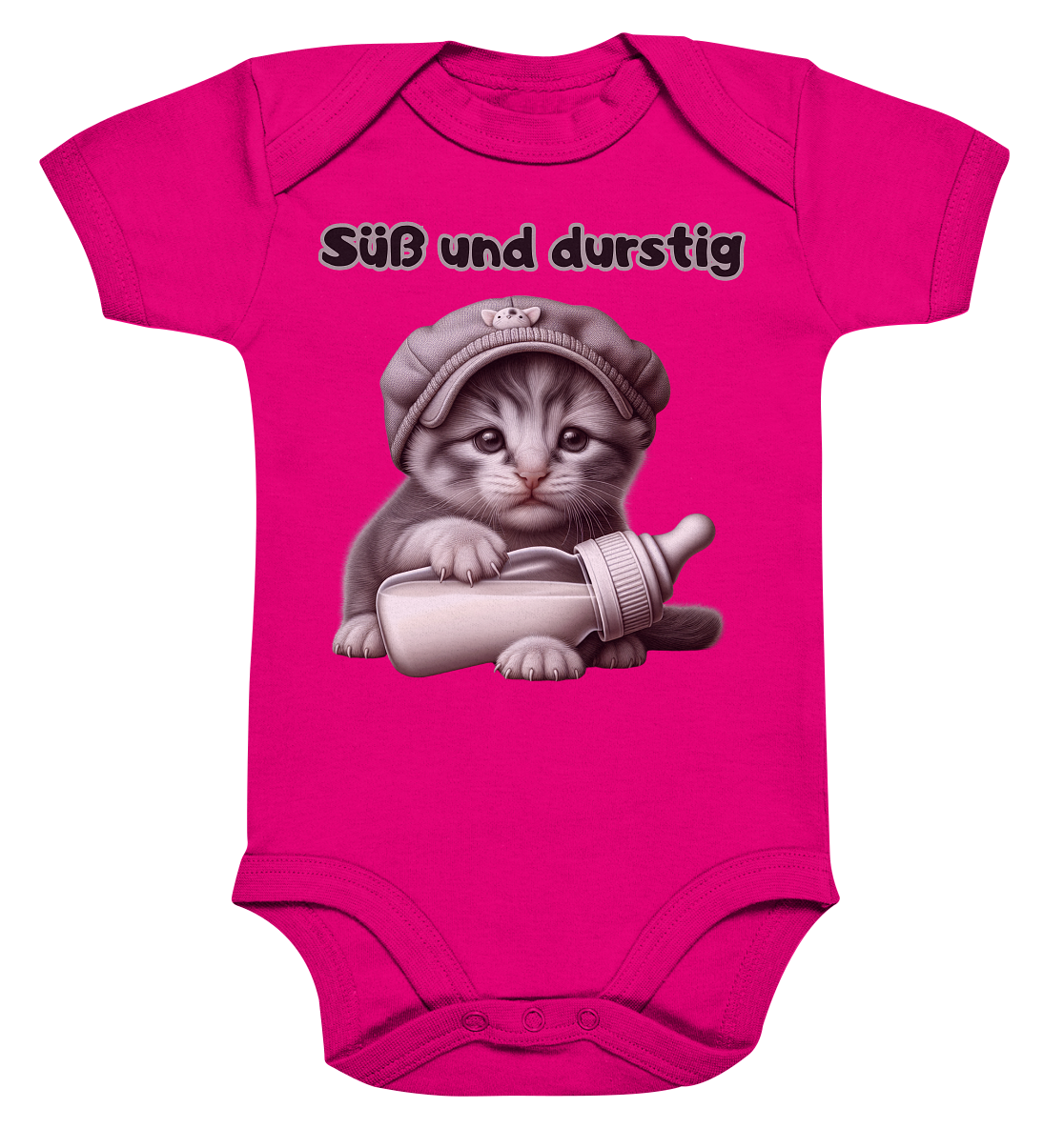 Süß und durstig - Baby Bodysuit