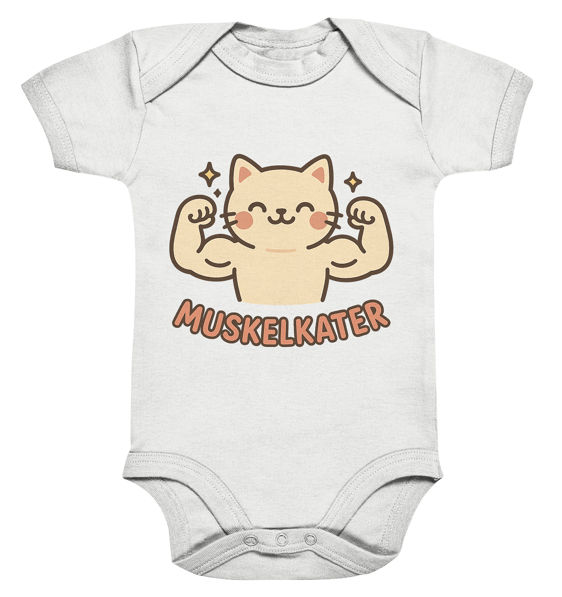 Muskelkater - Kawaii Cat - Baby Bodysuit