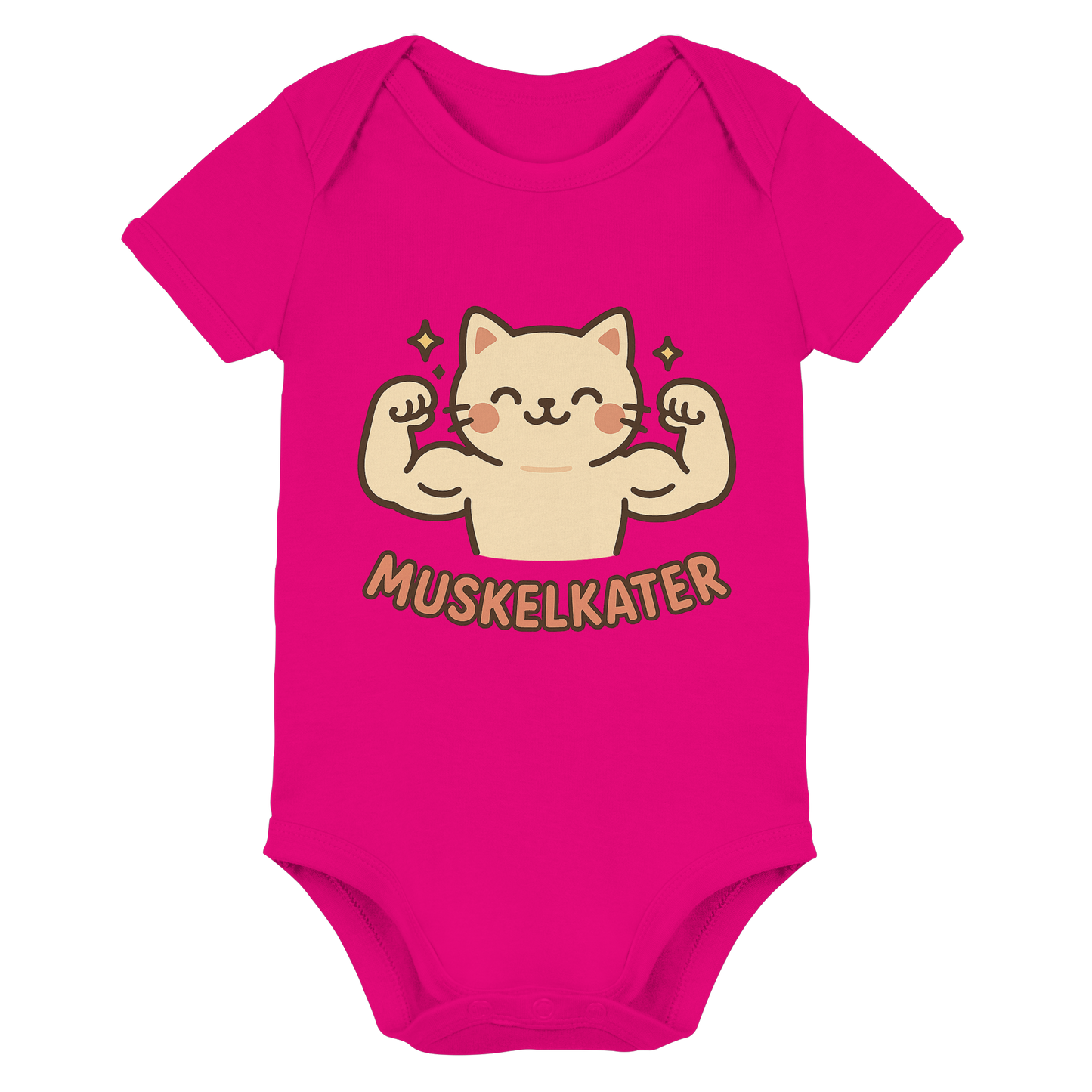 Muskelkater - Kawaii Cat - Baby Bodysuit