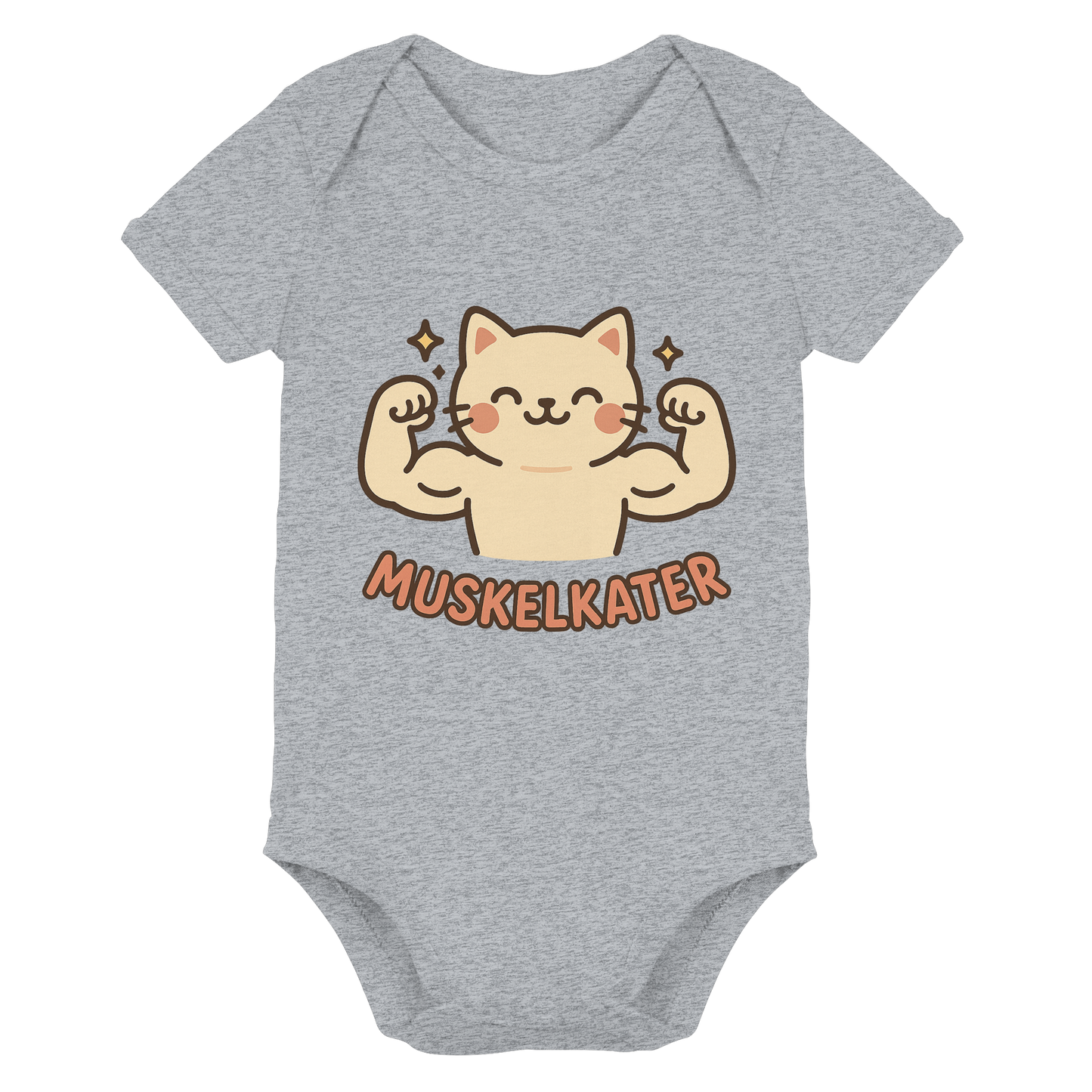 Muskelkater - Kawaii Cat - Baby Bodysuit