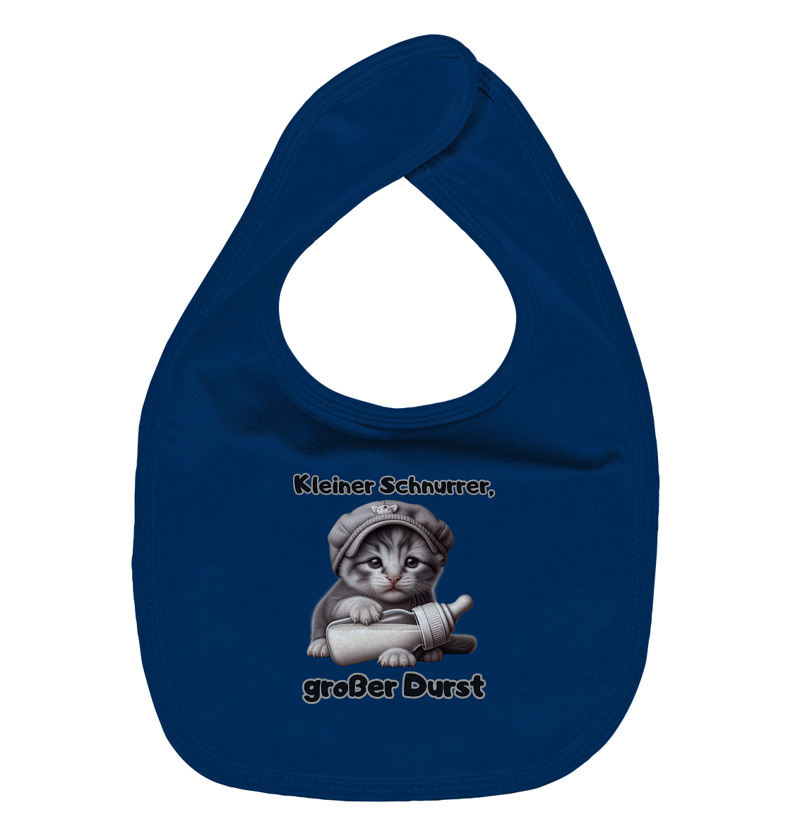 Kleiner Schnurrer, großer Durst - Baby-Lätzchen
