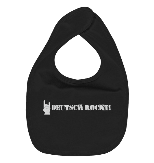 DEUTSCH ROCKT - Logo - Baby-Lätzchen
