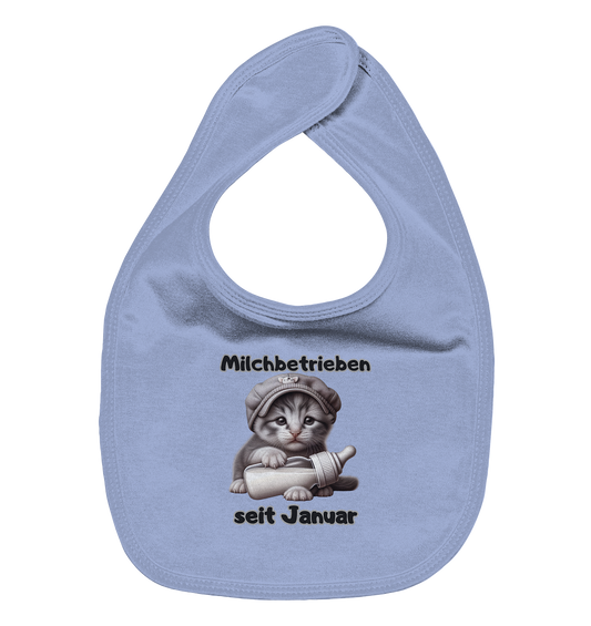 Milchbetrieben - seit Januar - Baby-Lätzchen