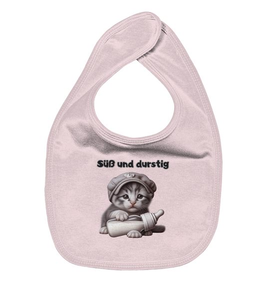 Süß und durstig - Baby-Lätzchen