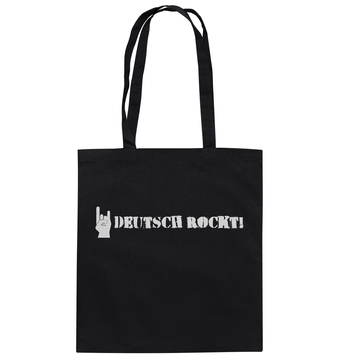 DEUTSCH ROCKT - Logo - Baumwolltasche