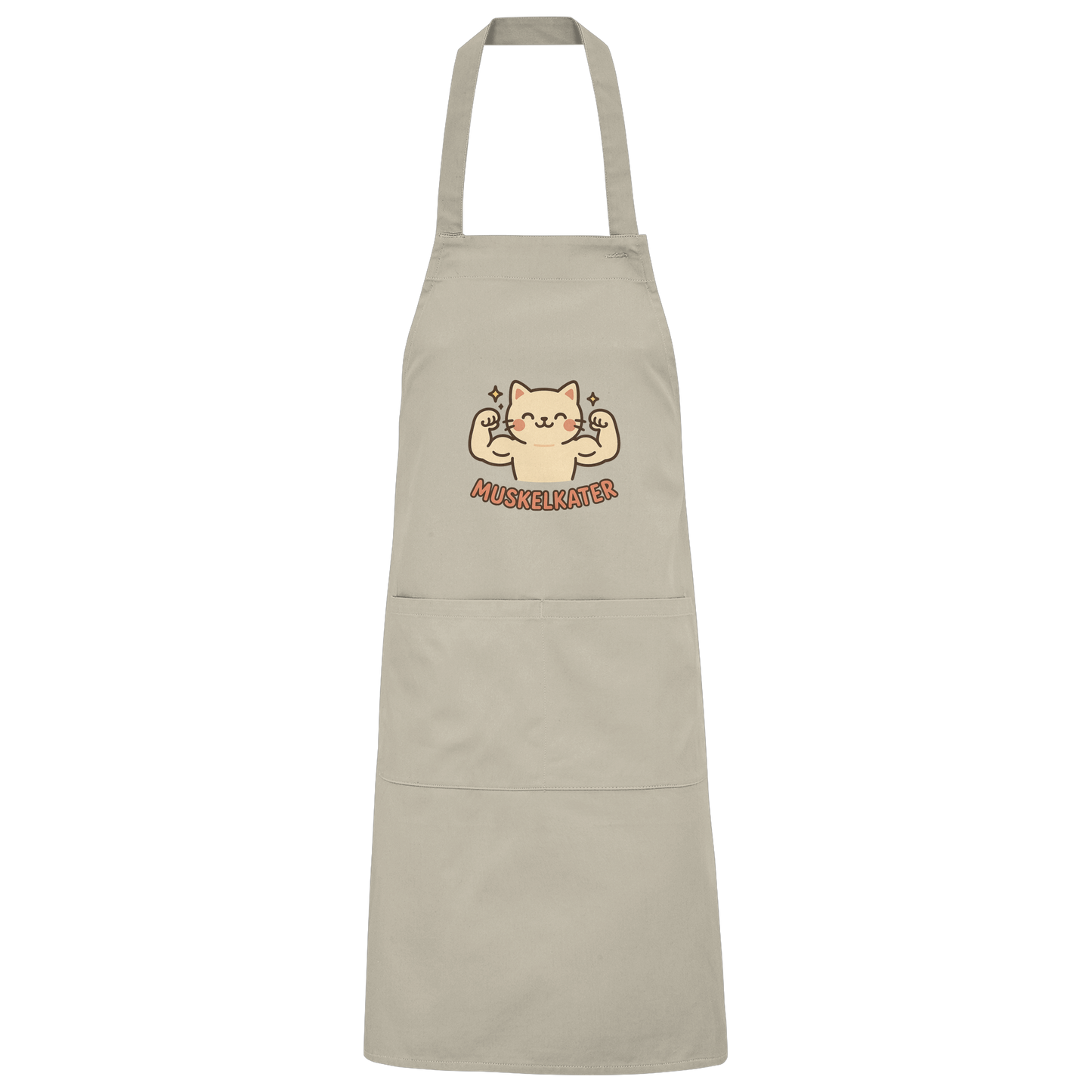 Muskelkater - Kawaii Cat - Schürze