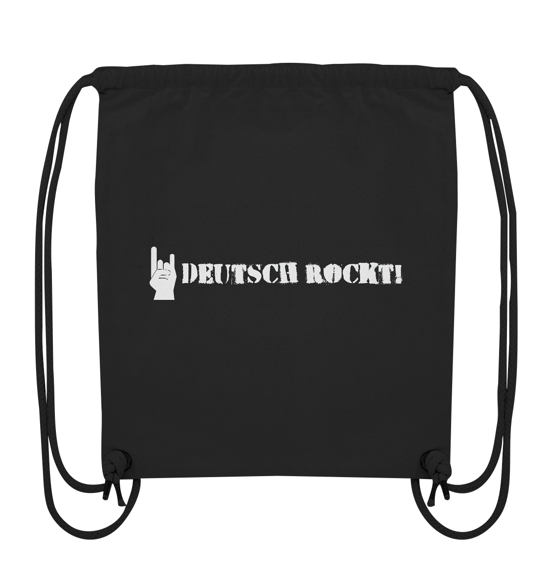 DEUTSCH ROCKT - Logo - Sportbeutel  / Gym Tasche