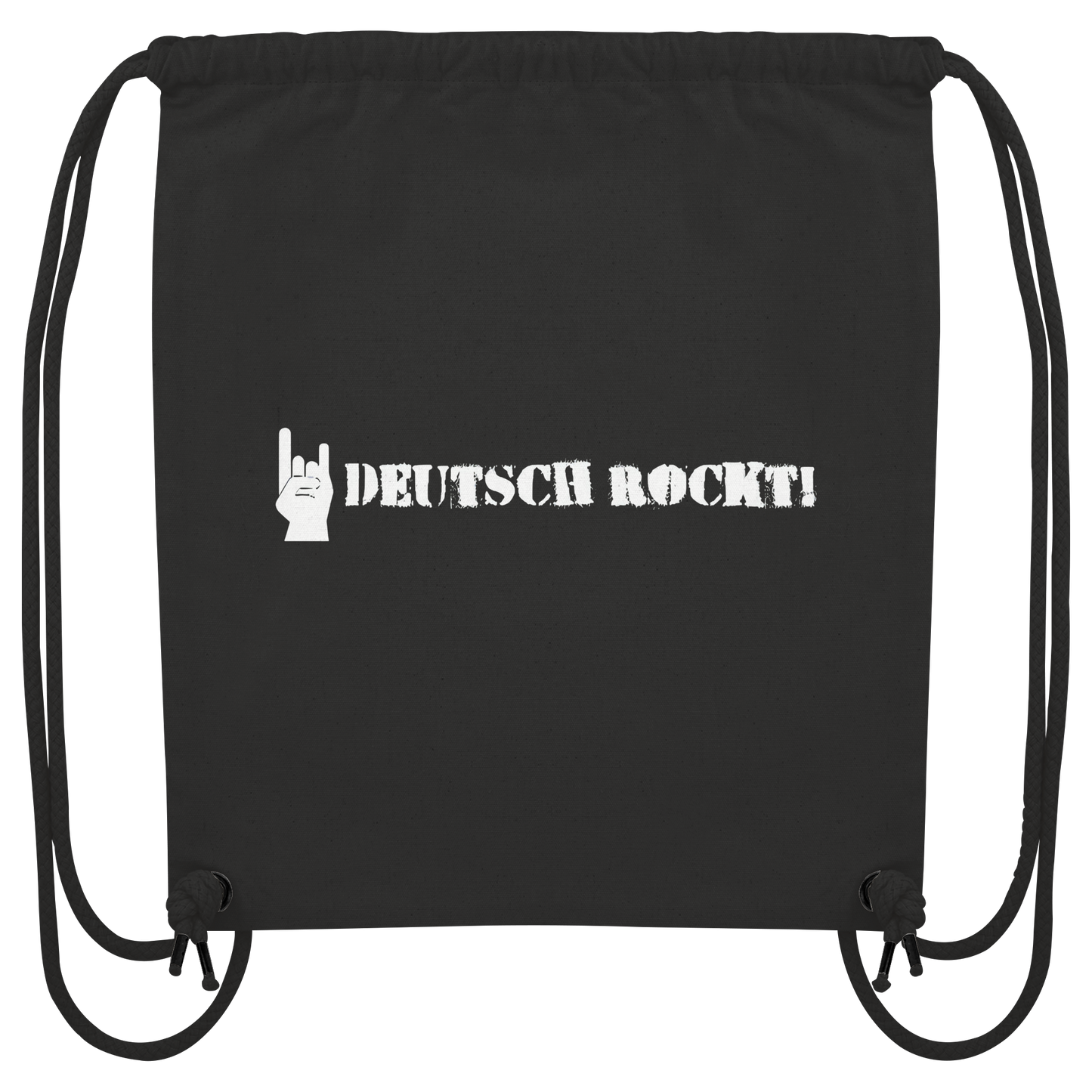 DEUTSCH ROCKT - Logo - Sportbeutel  / Gym Tasche