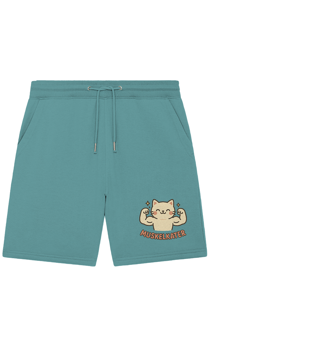 Muskelkater - Kawaii Cat - kurze Hose / Shorts