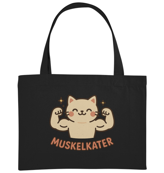 Muskelkater - Kawaii Cat - Einkaufstasche