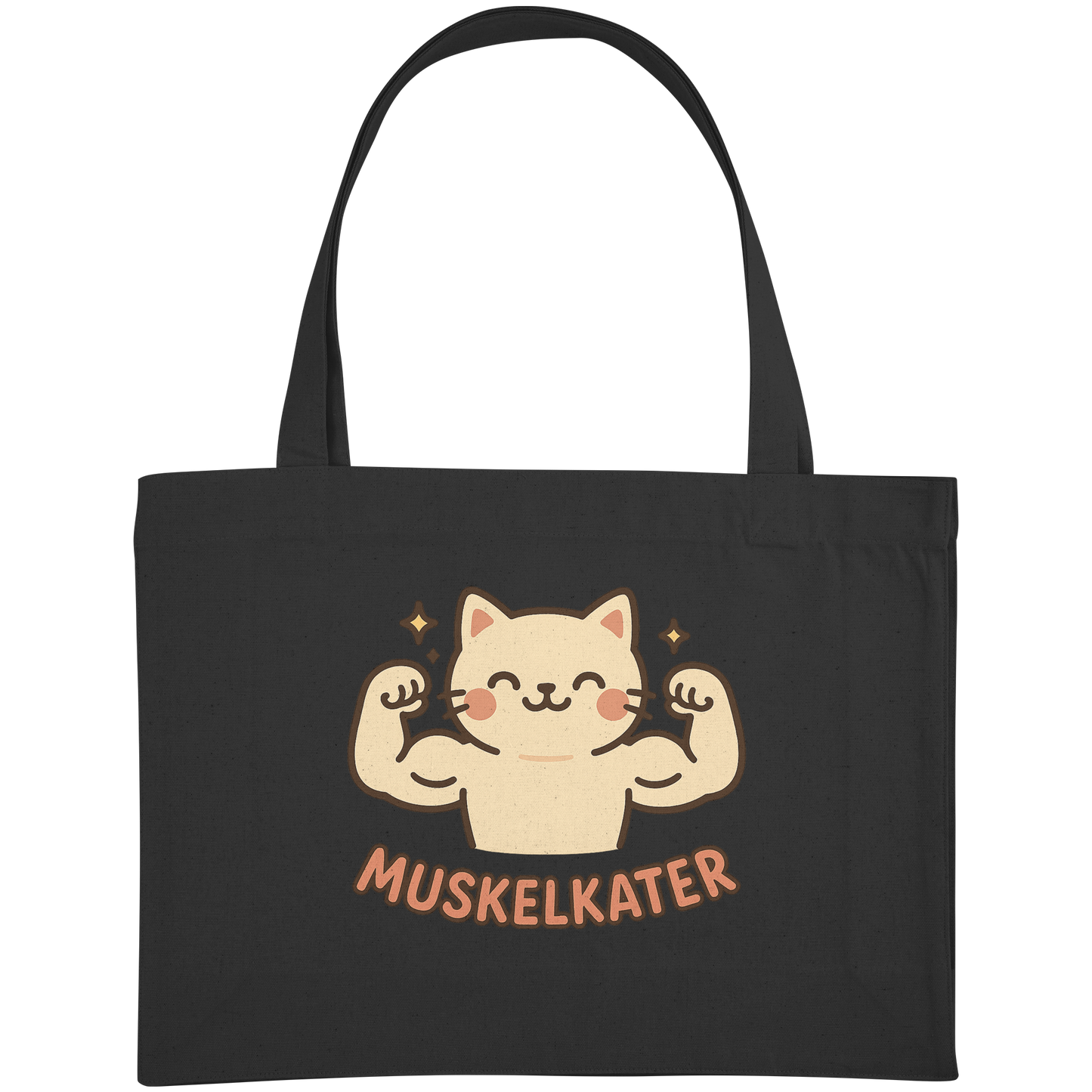 Muskelkater - Kawaii Cat - Einkaufstasche
