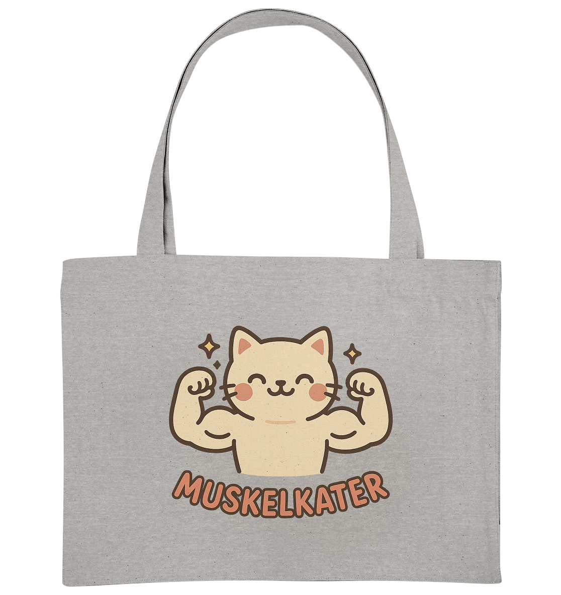 Muskelkater - Kawaii Cat - Einkaufstasche