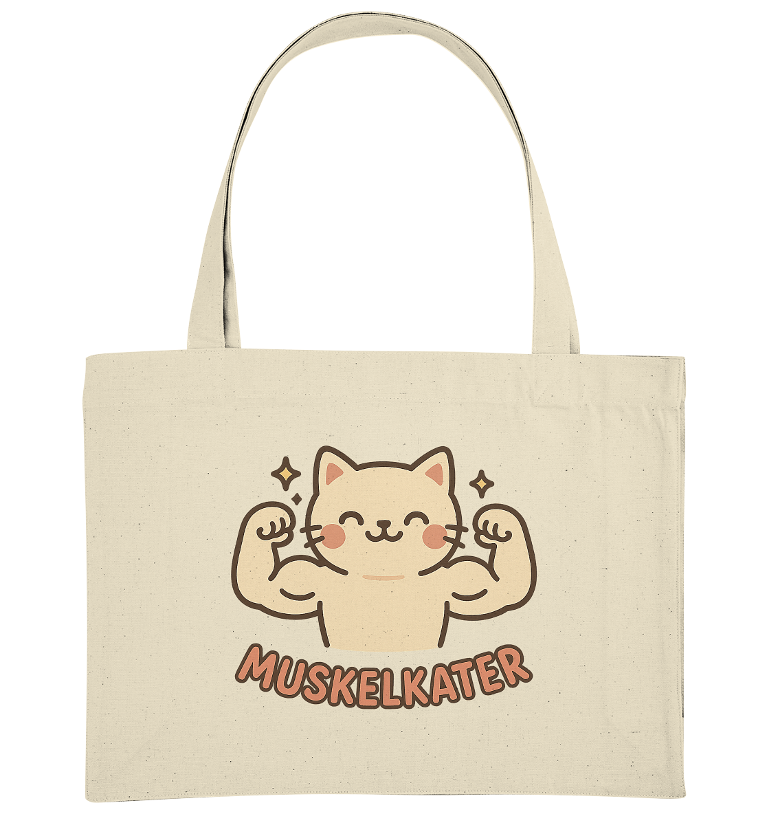 Muskelkater - Kawaii Cat - Einkaufstasche
