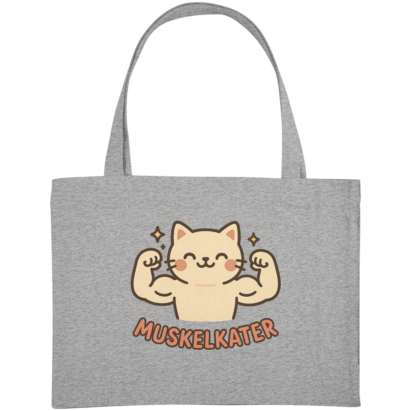 Muskelkater - Kawaii Cat - Einkaufstasche