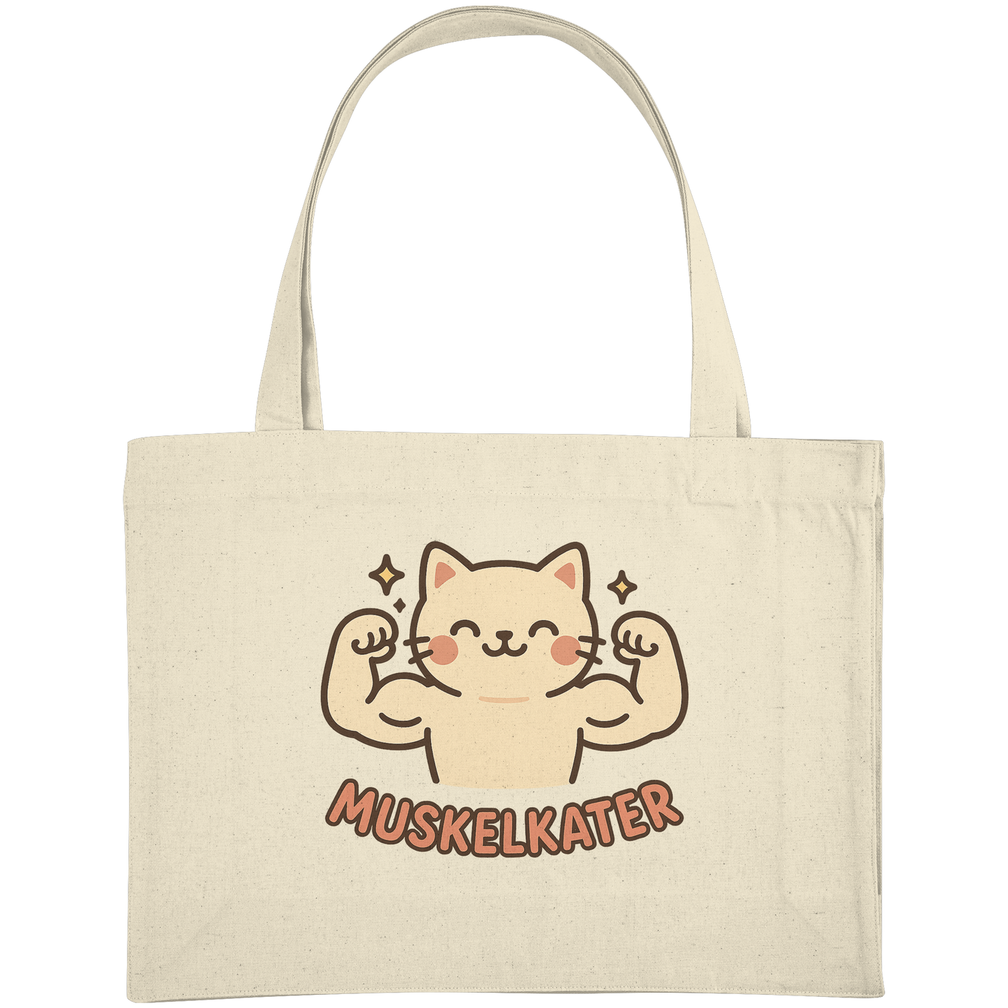Muskelkater - Kawaii Cat - Einkaufstasche