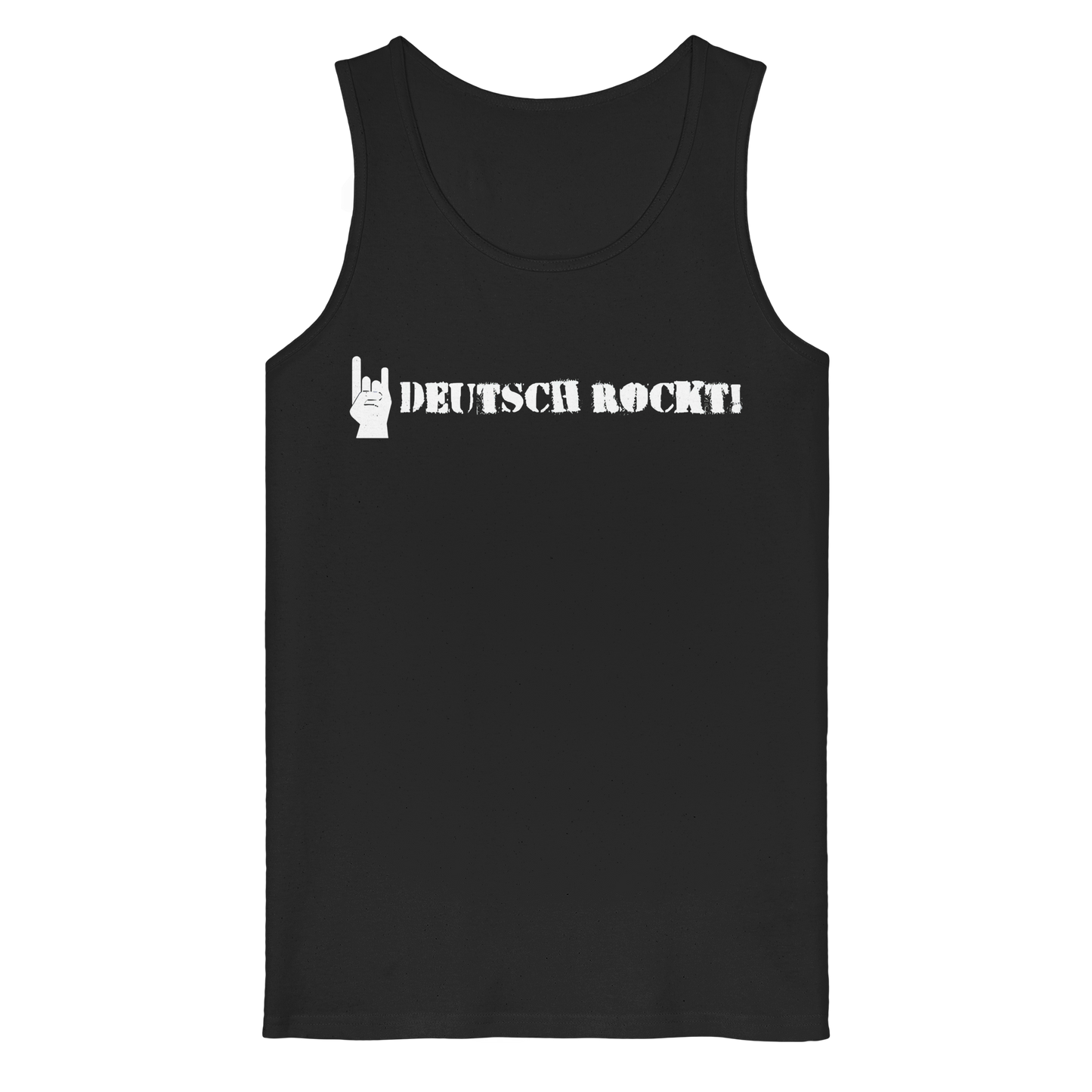 DEUTSCH ROCKT - Logo - Herren Tank Top Shirt