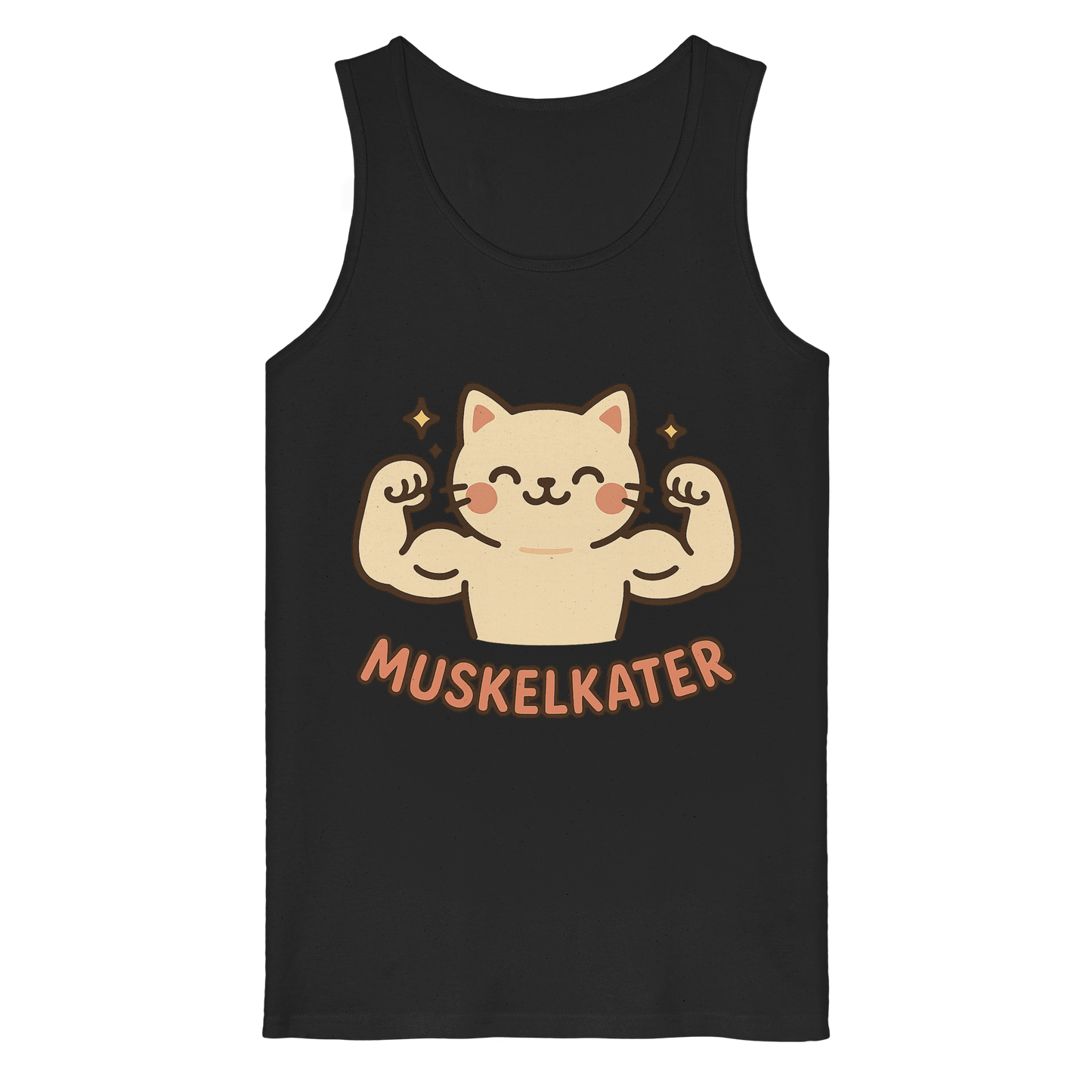 Muskelkater - Kawaii Cat - Herren Tank Top Shirt