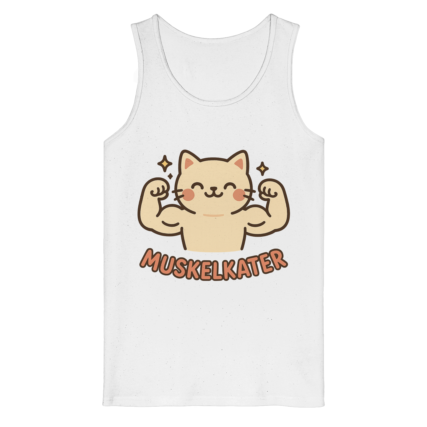 Muskelkater - Kawaii Cat - Herren Tank Top Shirt