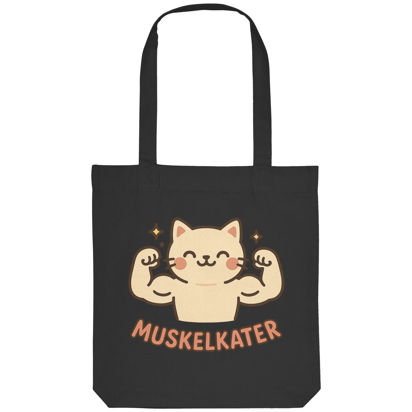 Muskelkater - Kawaii Cat - Tote-Bag