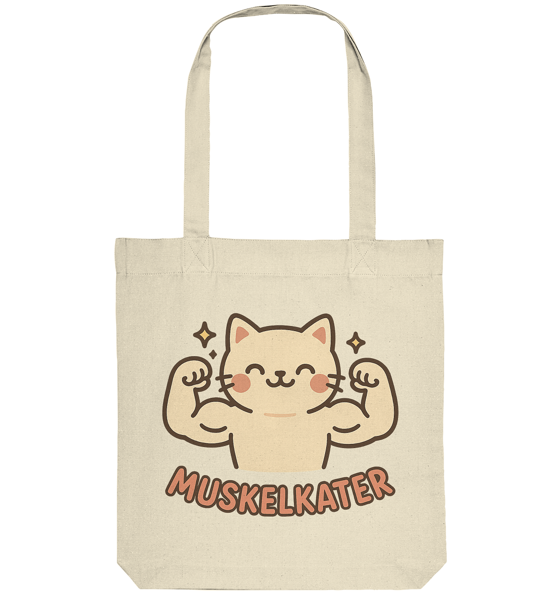 Muskelkater - Kawaii Cat - Tote-Bag
