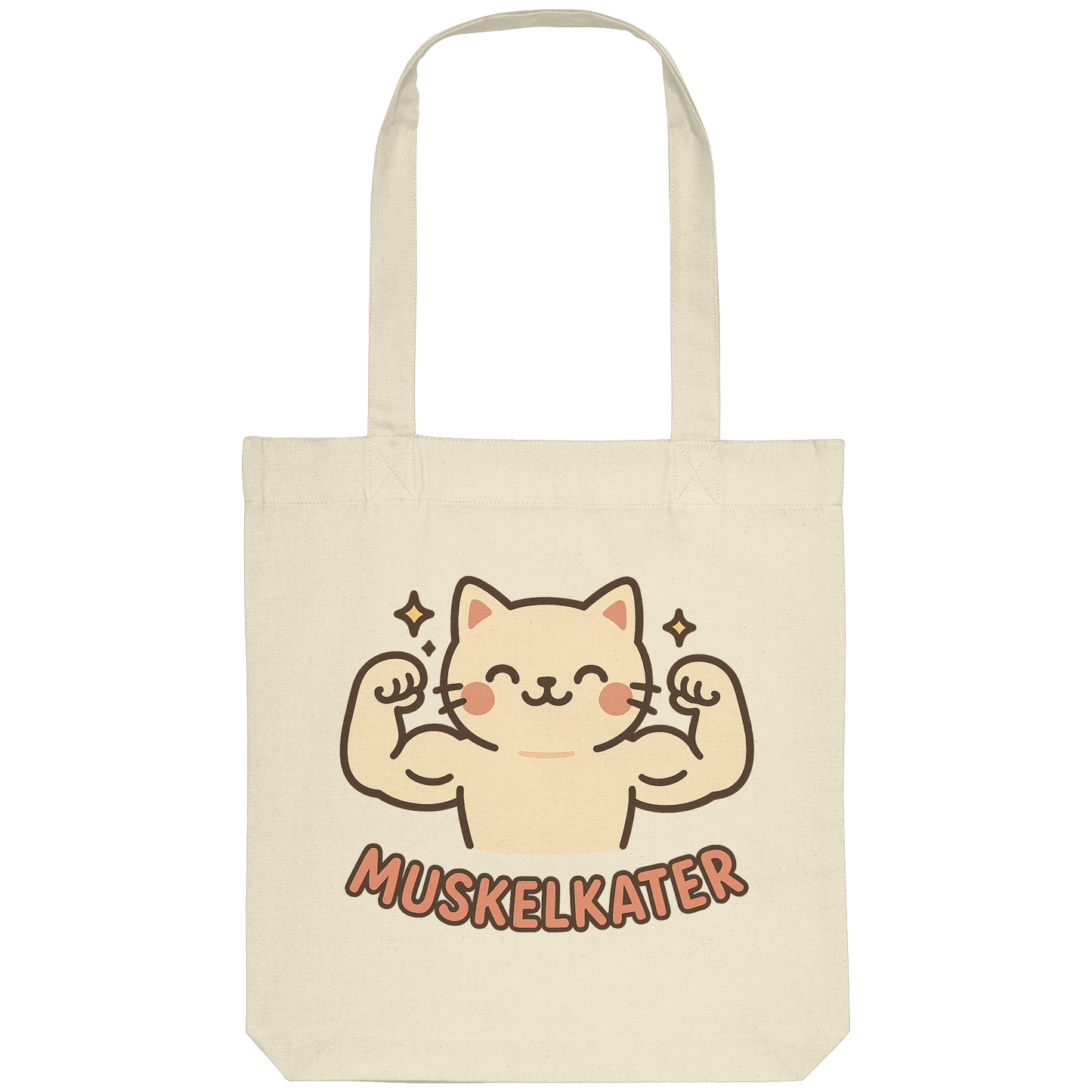 Muskelkater - Kawaii Cat - Tote-Bag