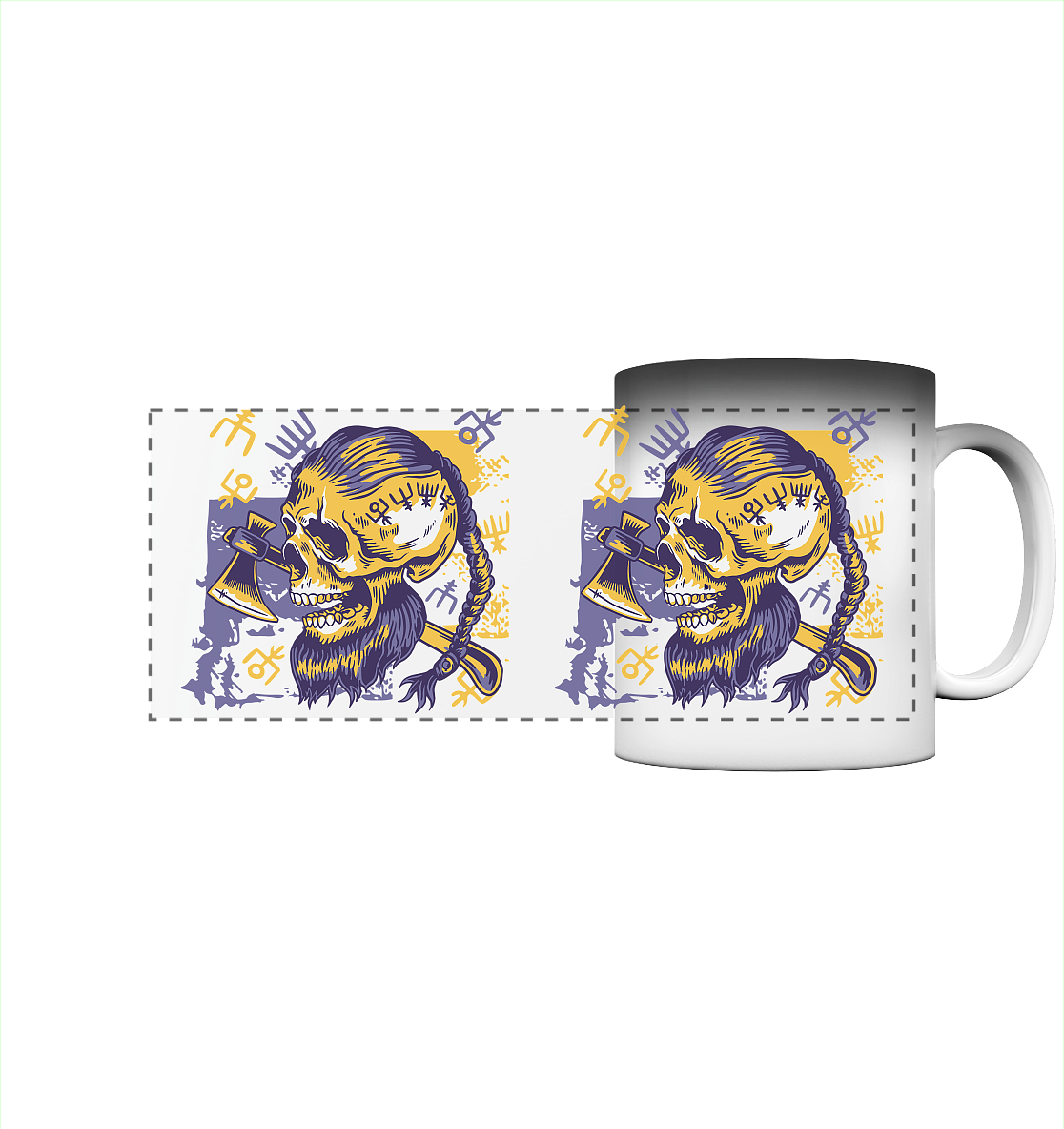 Viking Skull - Zaubertasse