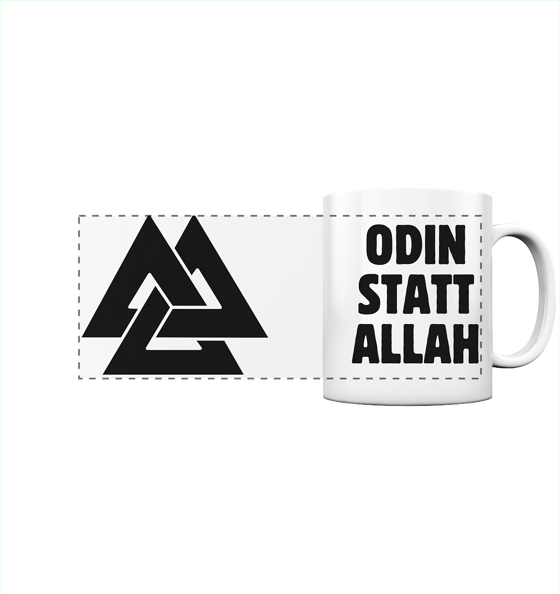 Odin statt Allah - Tasse