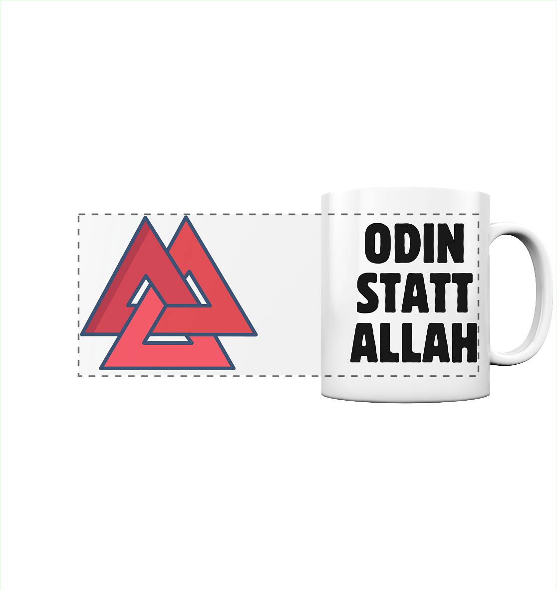 Odin statt Allah - Tasse