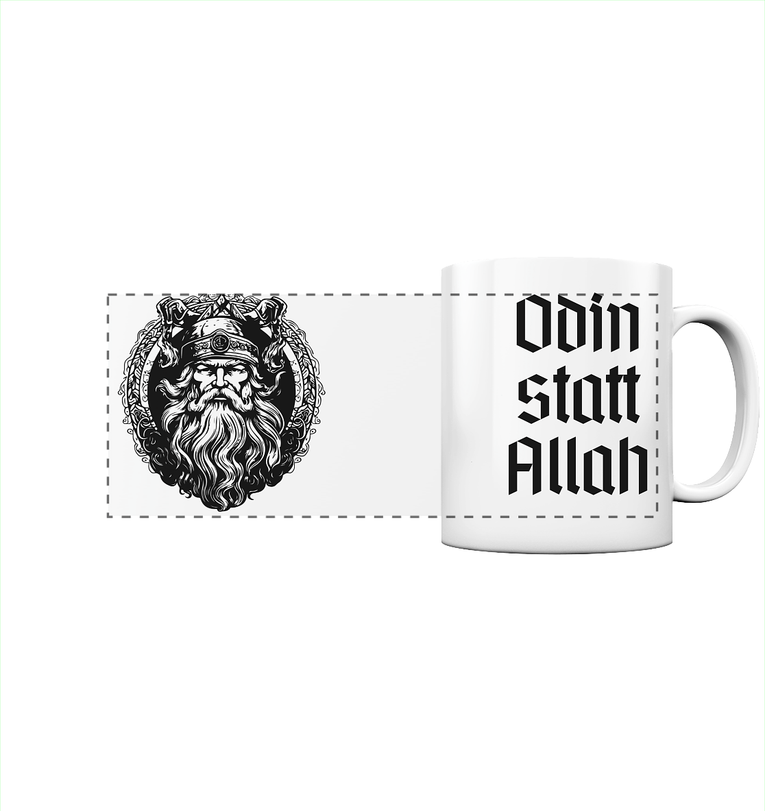 Odin statt Allah - Tasse