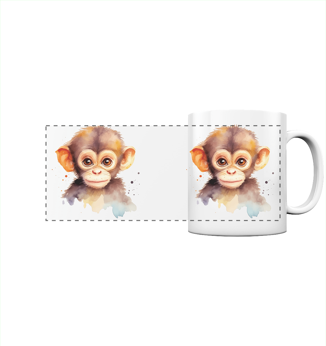 Affe - Äffchen Tasse