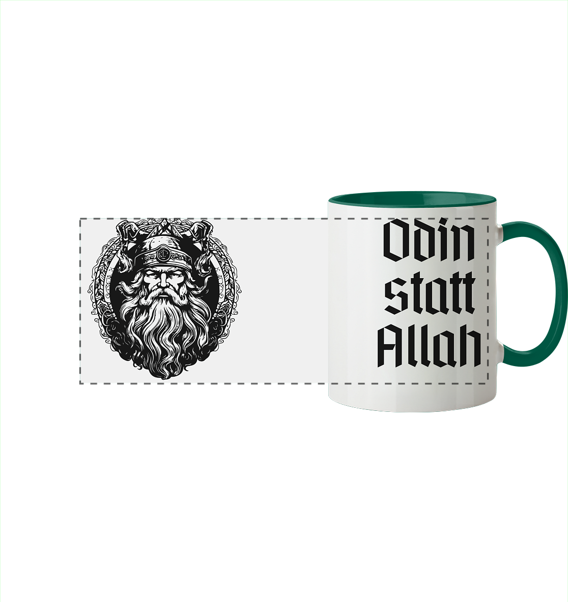 Odin statt Allah - Tasse