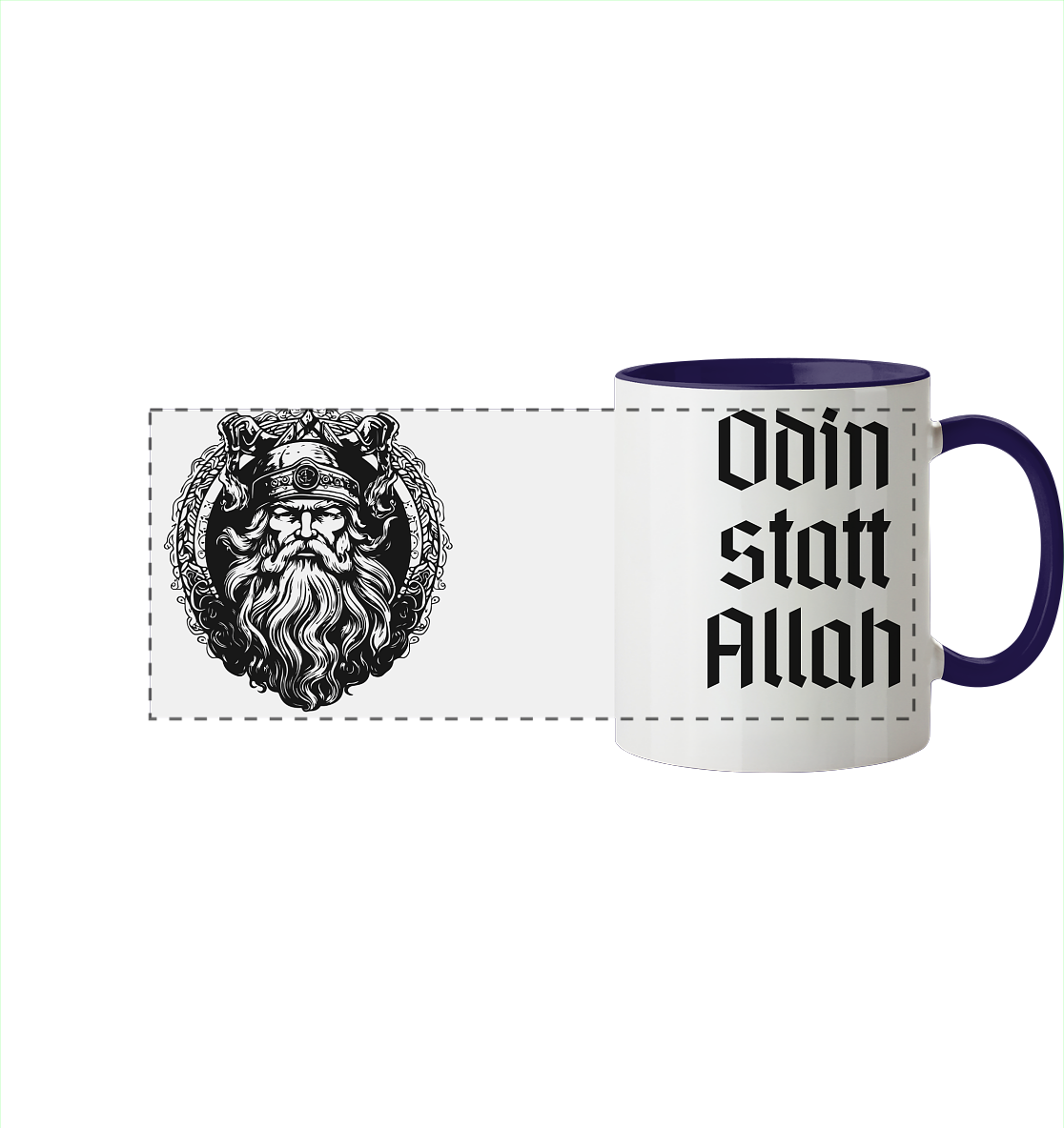Odin statt Allah - Tasse