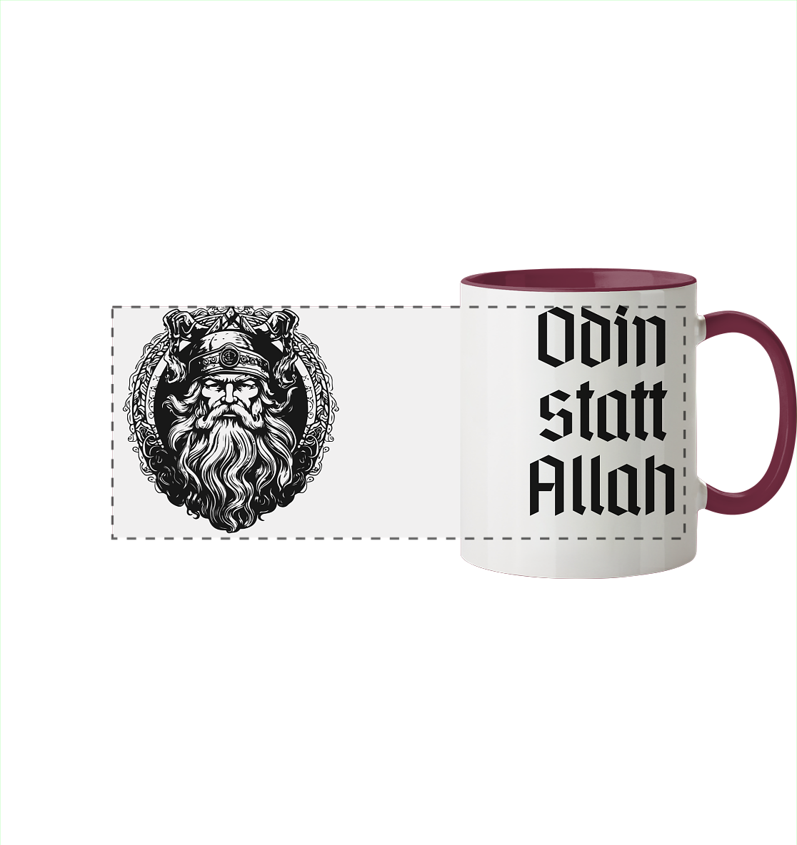Odin statt Allah - Tasse