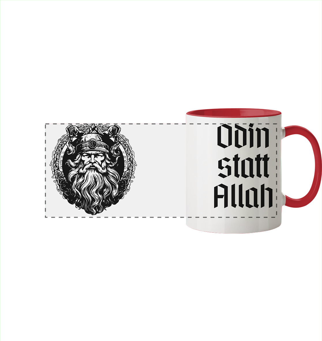 Odin statt Allah - Tasse
