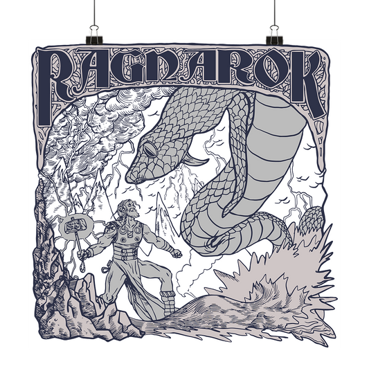 Ragnarok - die letzte Schlacht - Poster 40x40
