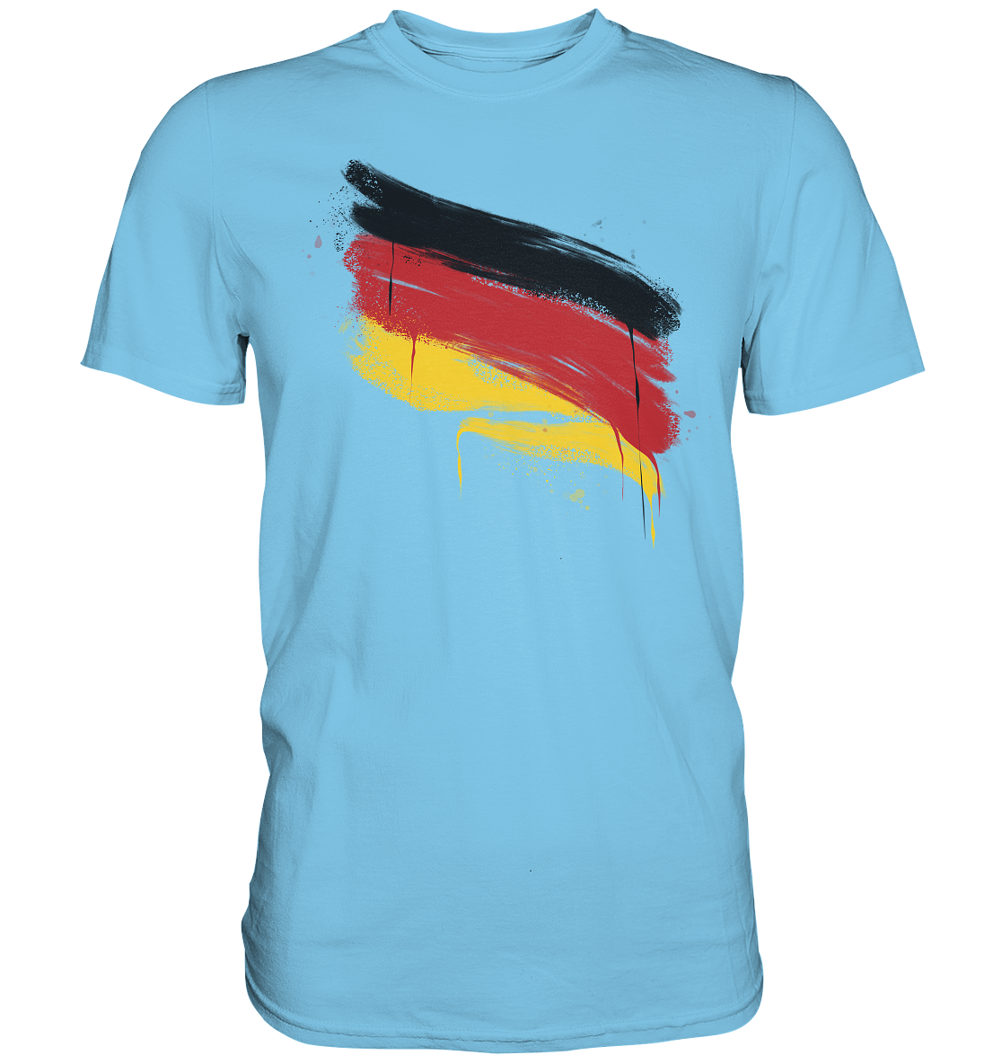 Deutschland Fahne - T-Shirt