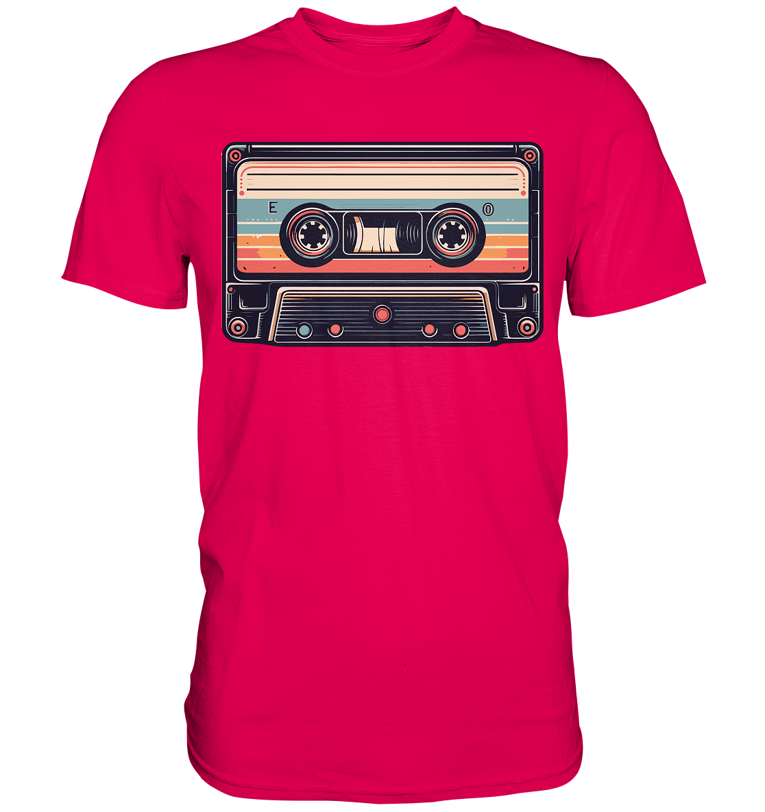 Musikkassette - Tape - Premium T-Shirt