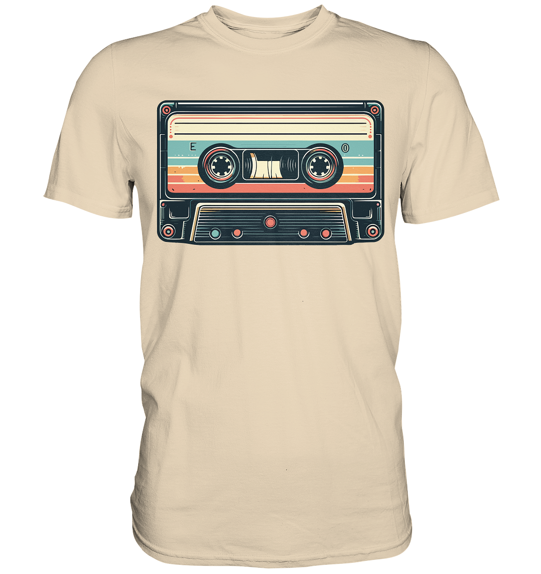 Musikkassette - Tape - Premium T-Shirt