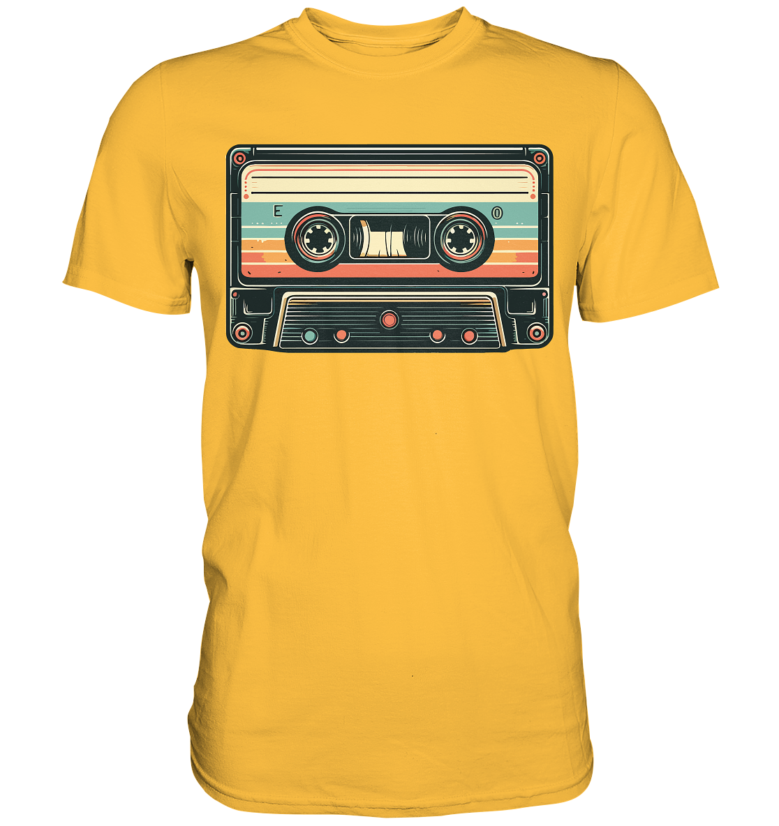 Musikkassette - Tape - Premium T-Shirt