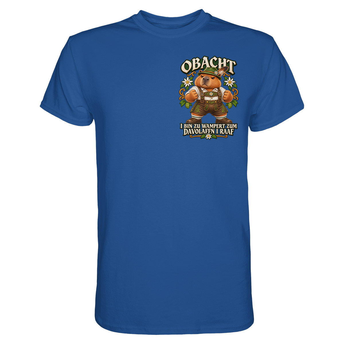 Obacht - I Raaf - Premium T-Shirt