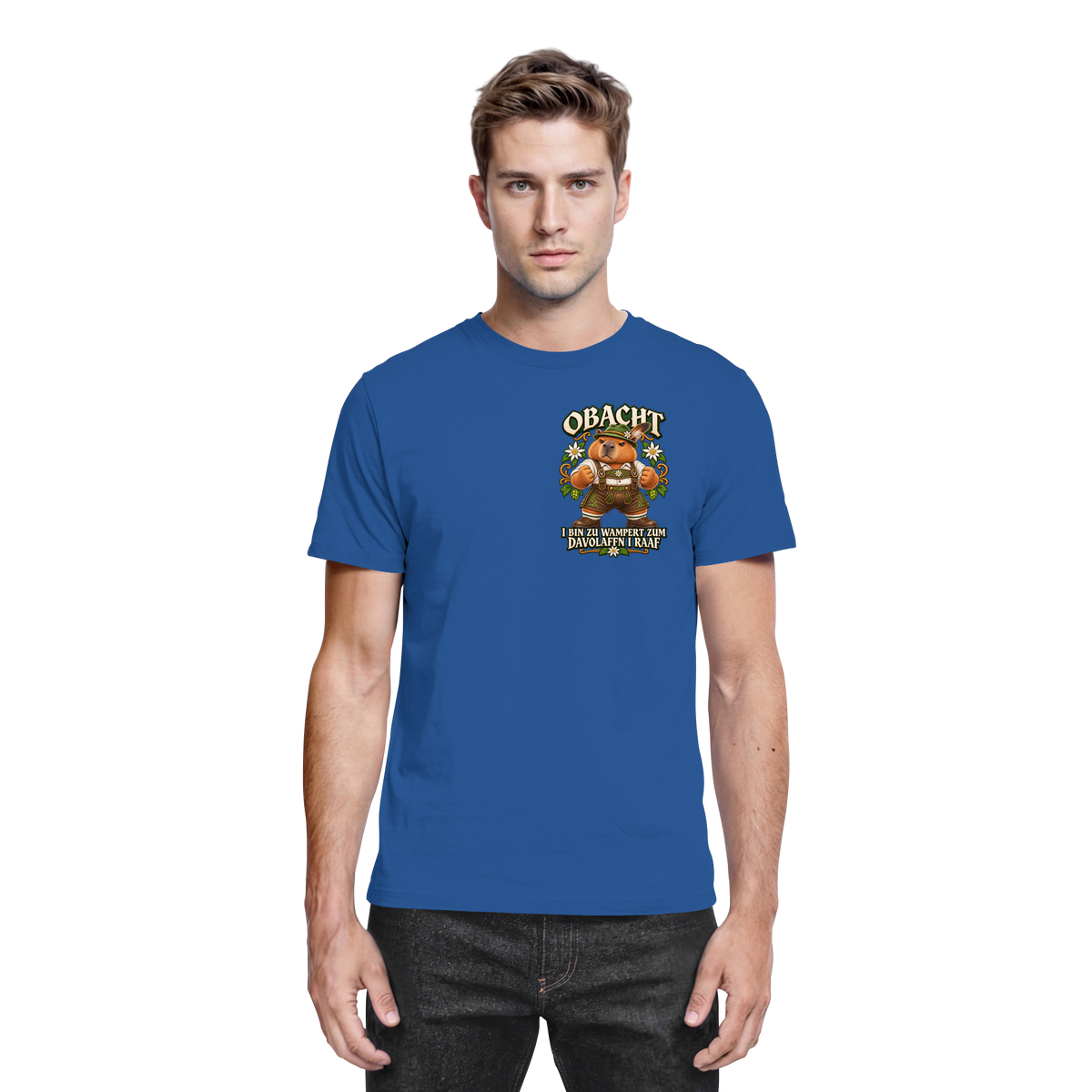 Obacht - I Raaf - Premium T-Shirt