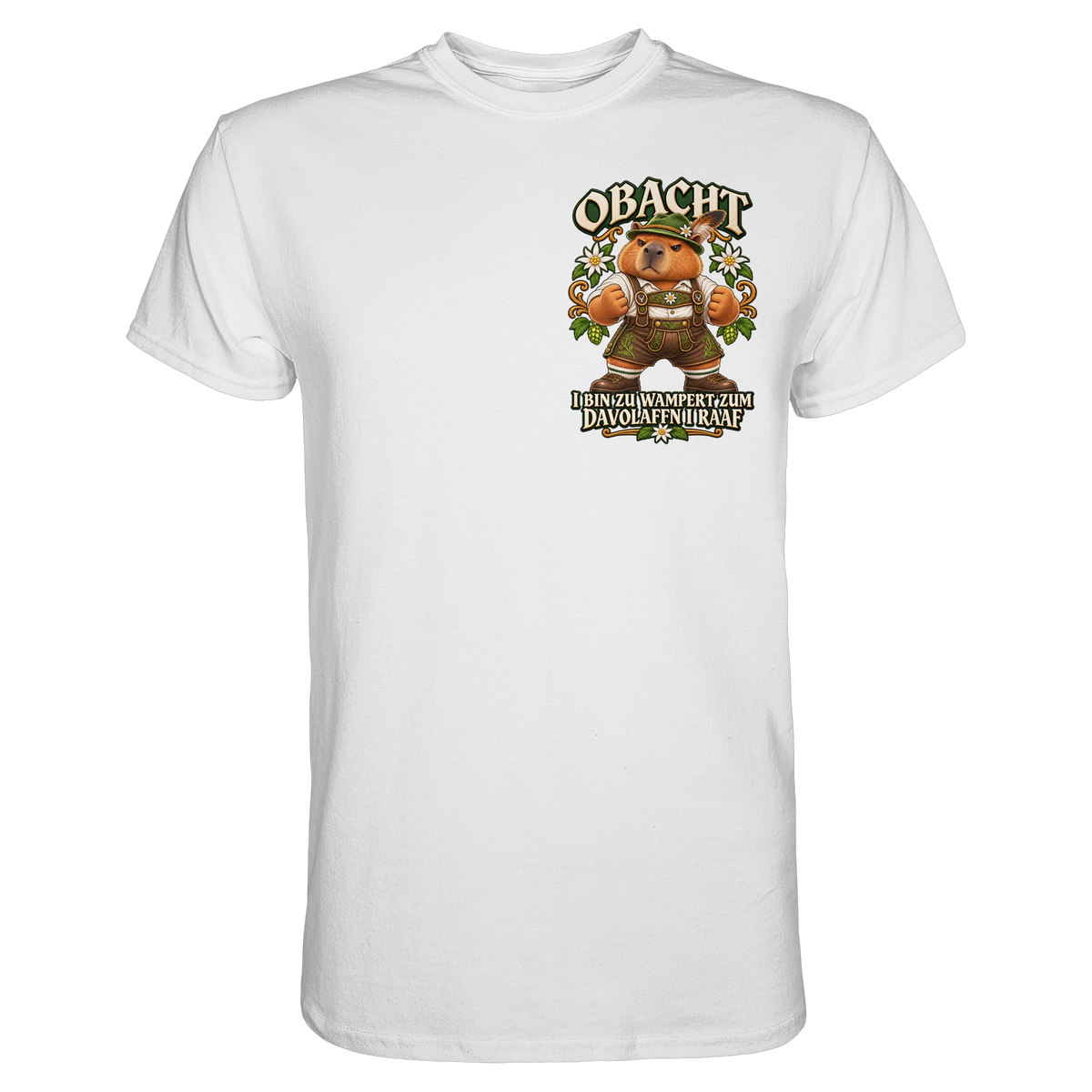 Obacht - I Raaf - Premium T-Shirt